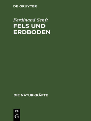 cover image of Fels und Erdboden